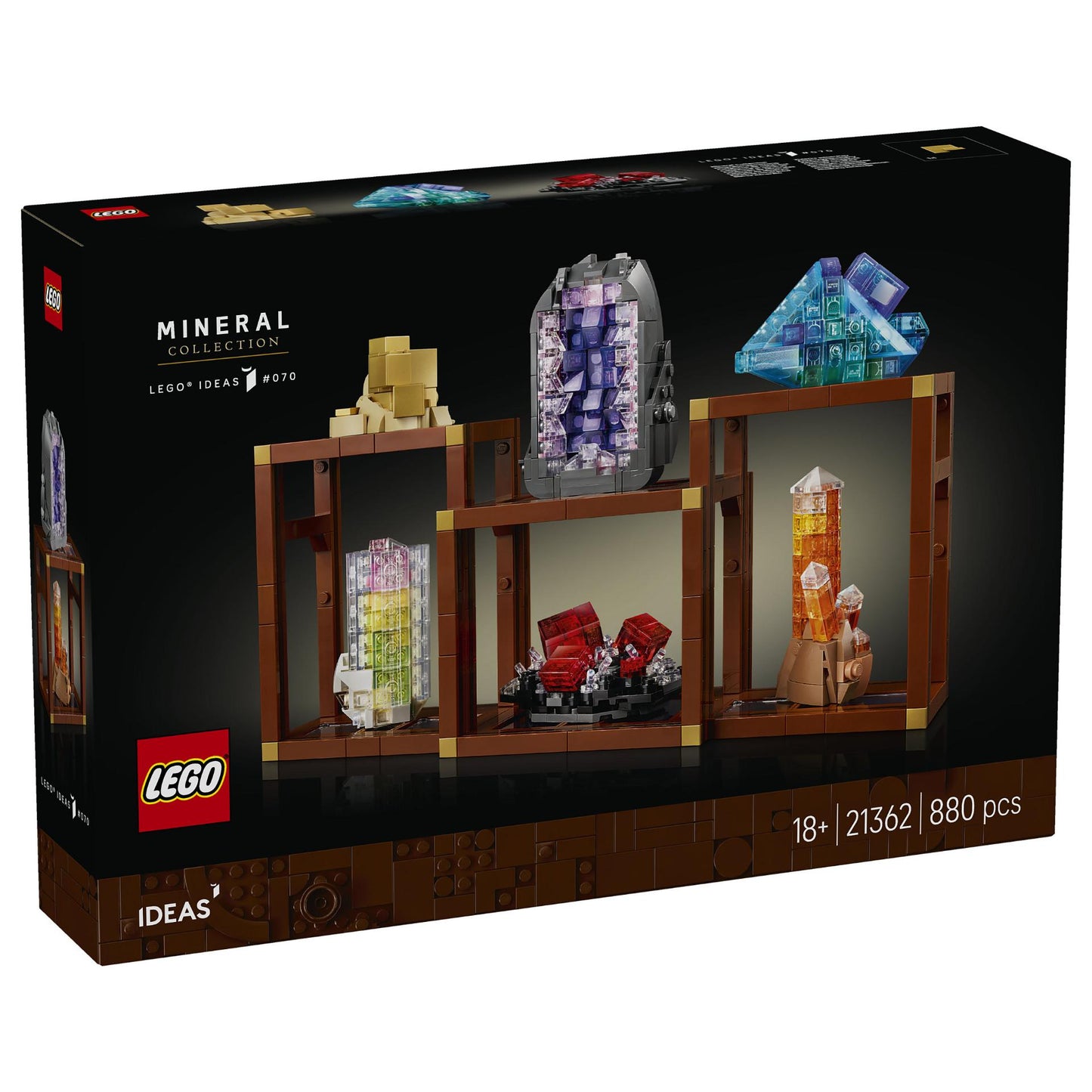 LEGO 21362 Ideas Mineraliensammlung