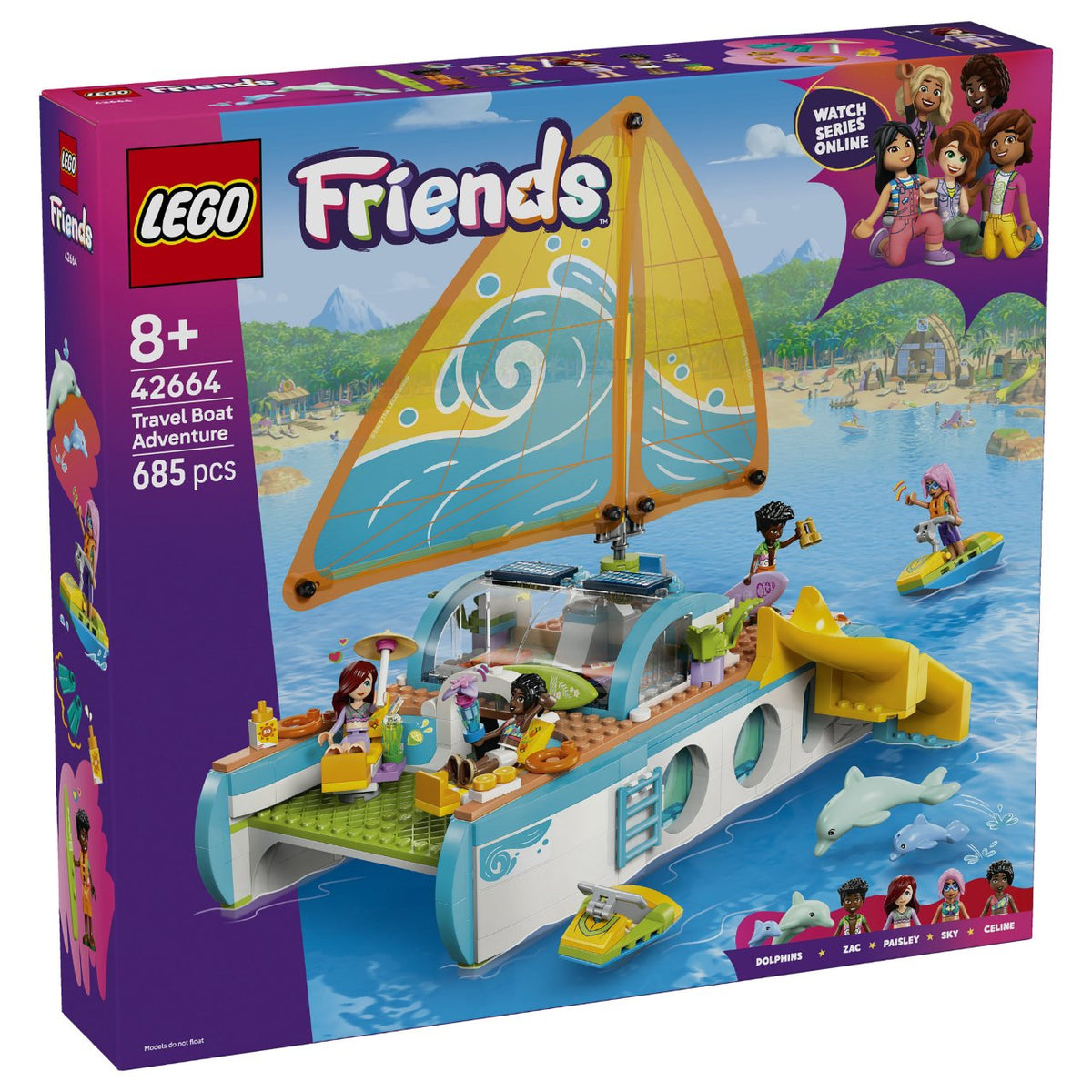 LEGO 42664 Friends Segelabenteuer