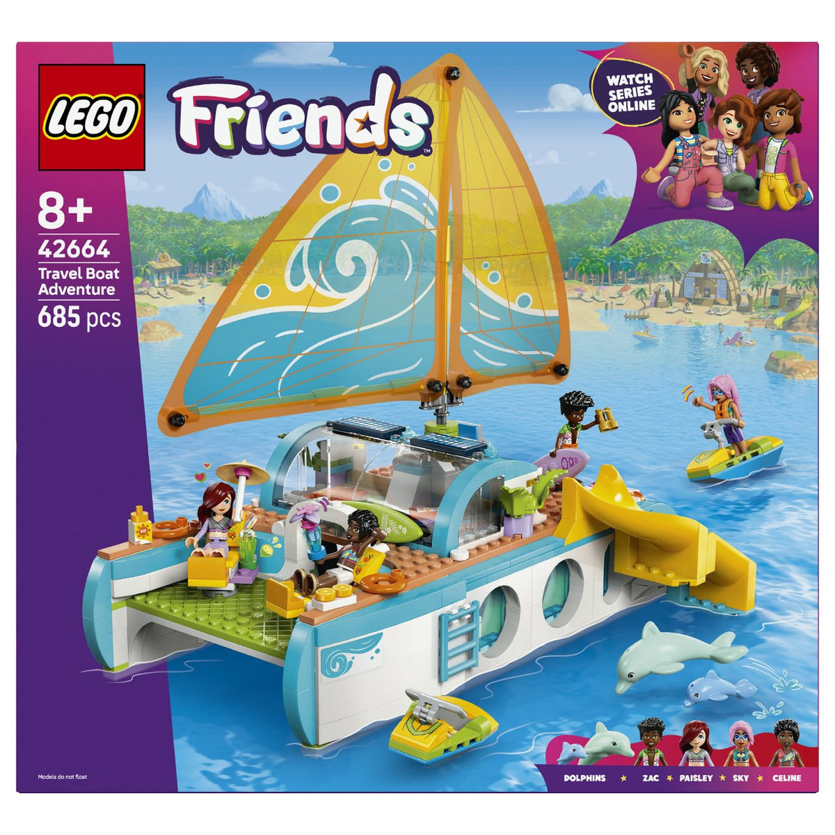 LEGO 42664 Friends Segelabenteuer