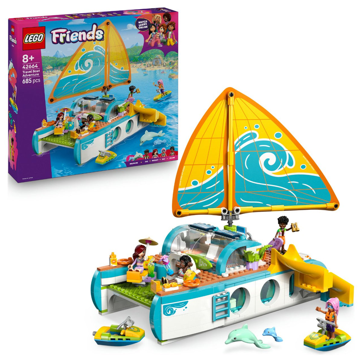 LEGO 42664 Friends Segelabenteuer
