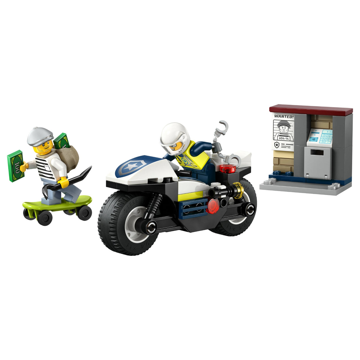 LEGO 60455 City Verfolgungsjagd mit dem Polizeimotorrad