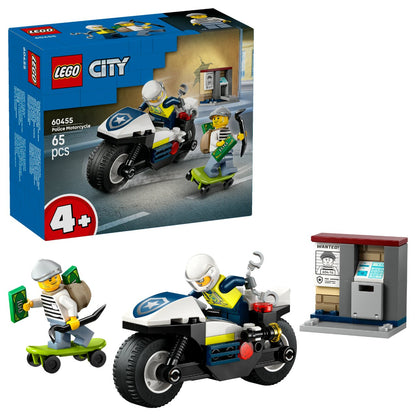 LEGO 60455 City Verfolgungsjagd mit dem Polizeimotorrad