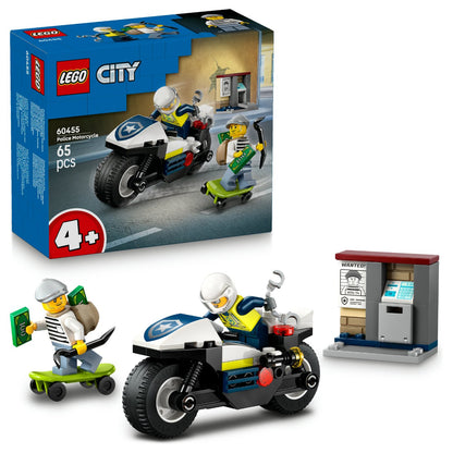 LEGO 60455 City Verfolgungsjagd mit dem Polizeimotorrad