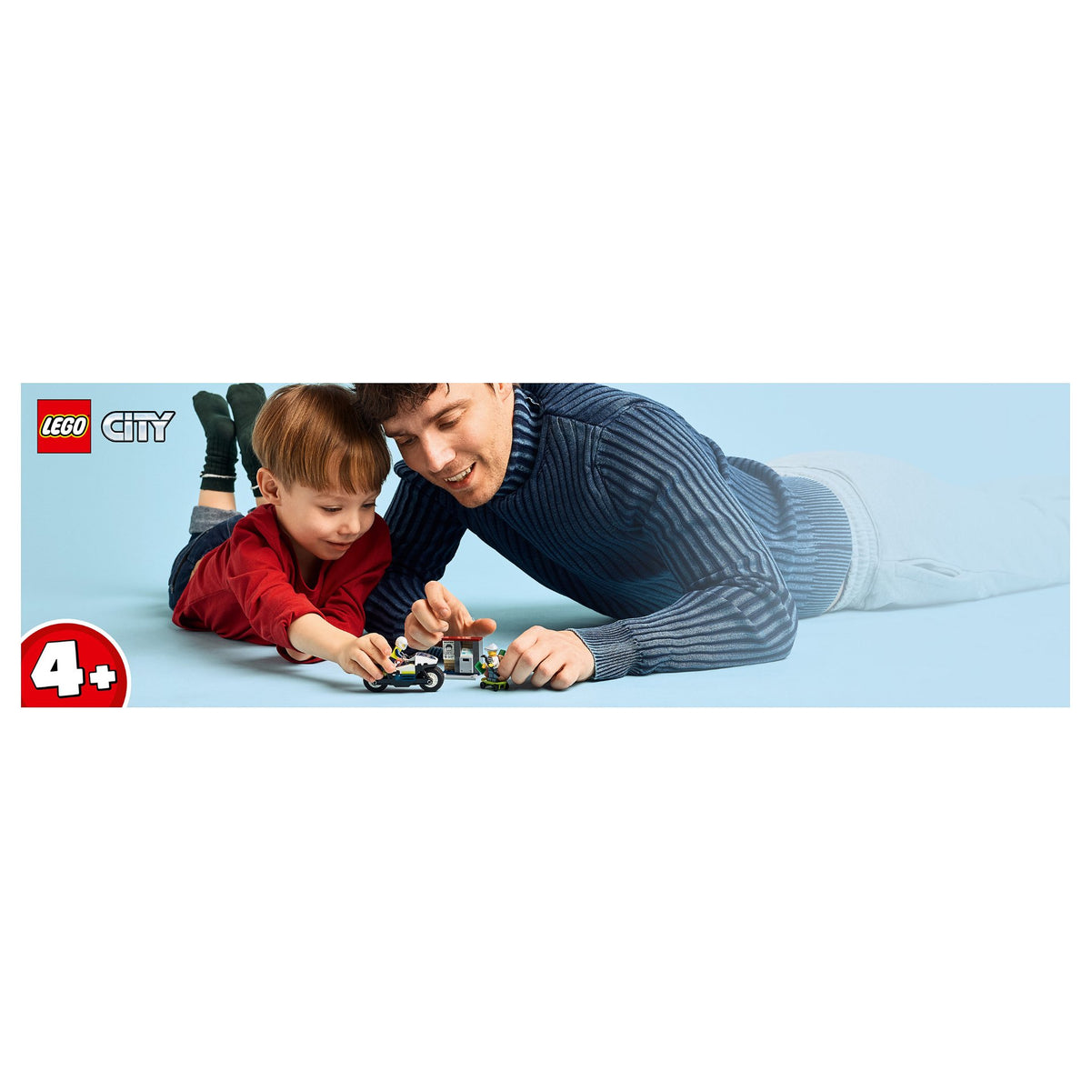 LEGO 60455 City Verfolgungsjagd mit dem Polizeimotorrad