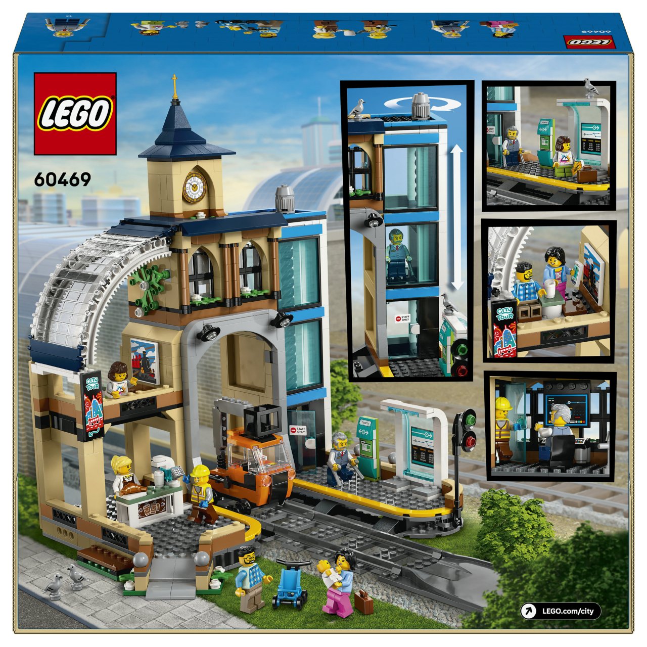 LEGO 60469 City Hauptbahnhof