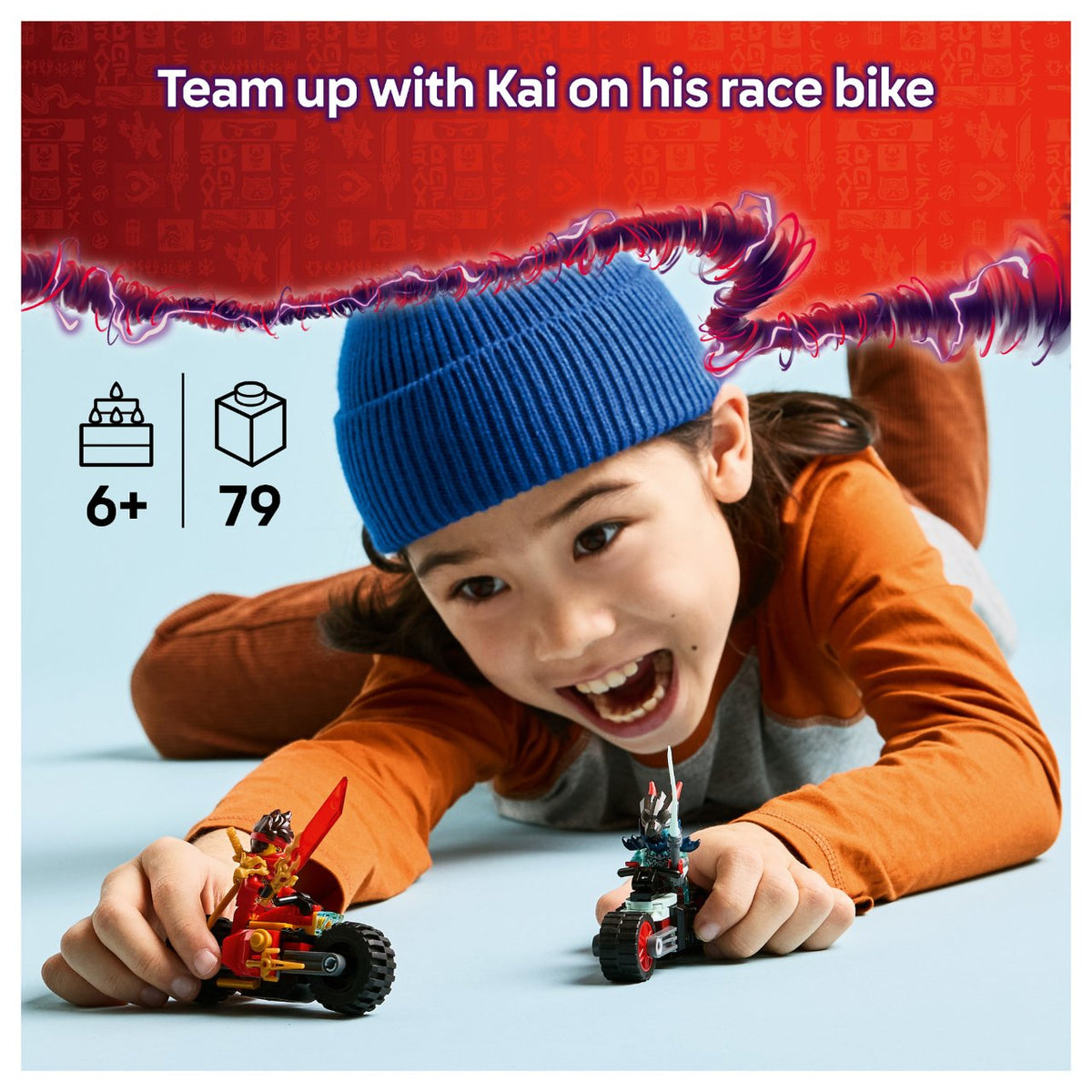 LEGO 71838 Ninjago Kais Motorradrennen