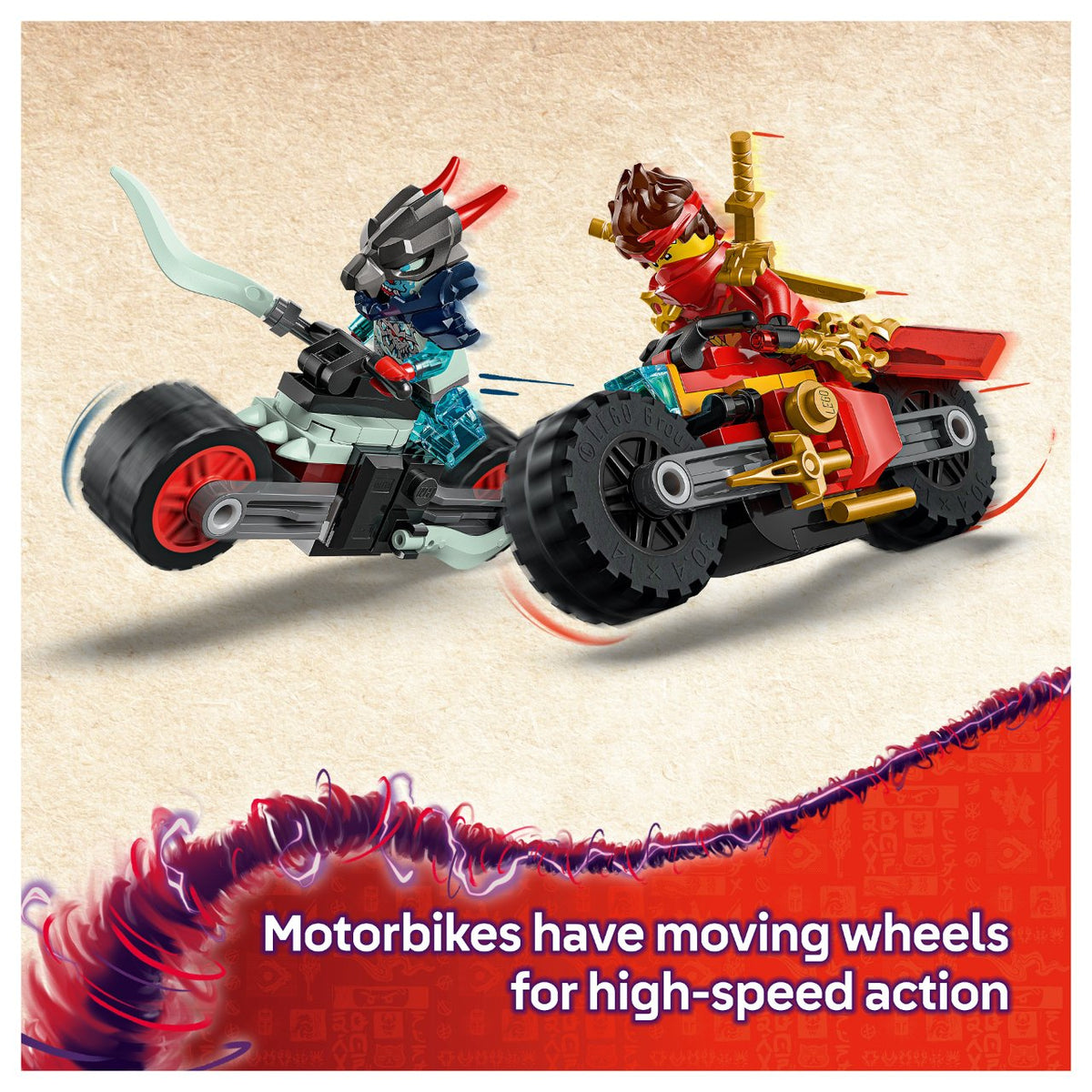 LEGO 71838 Ninjago Kais Motorradrennen