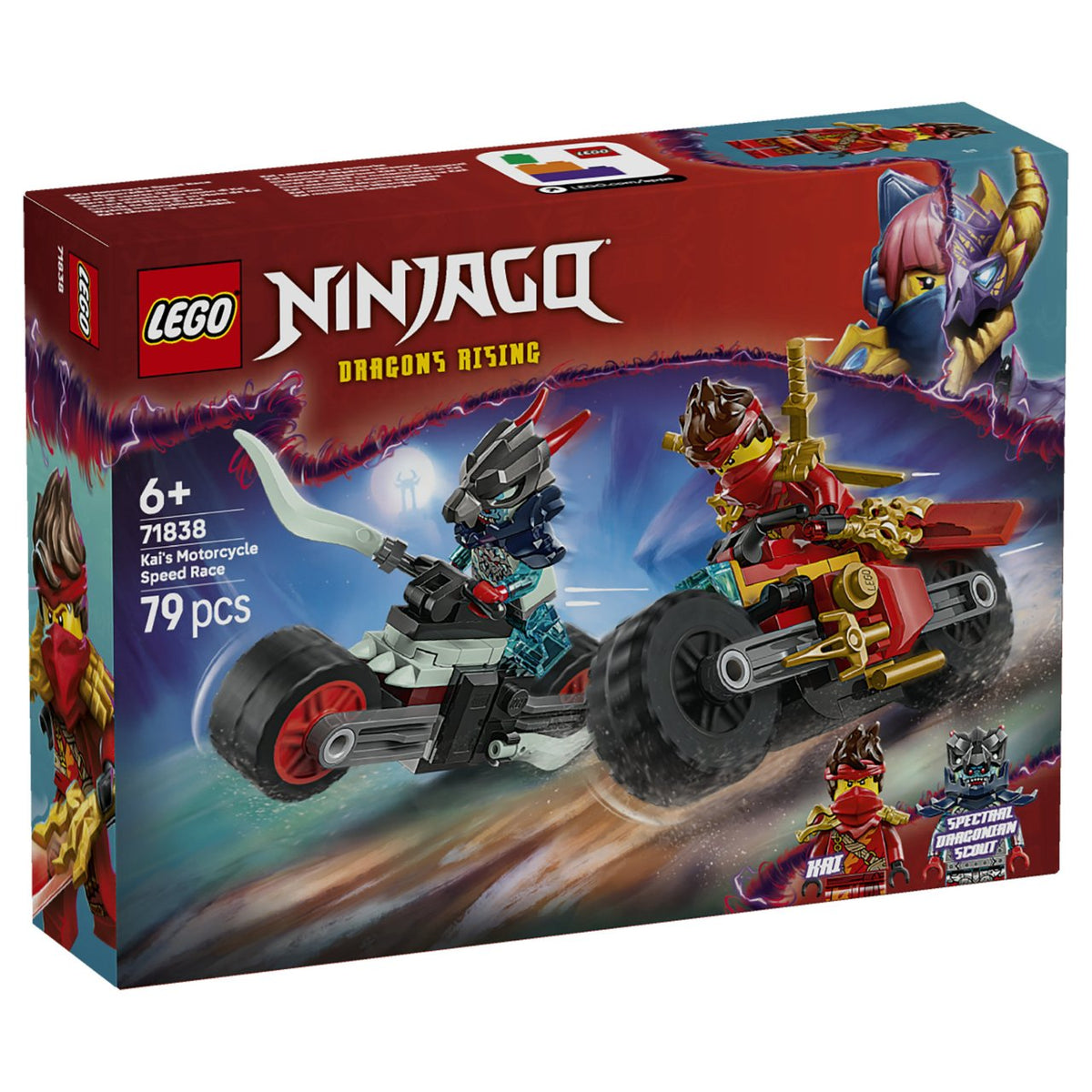 LEGO 71838 Ninjago Kais Motorradrennen