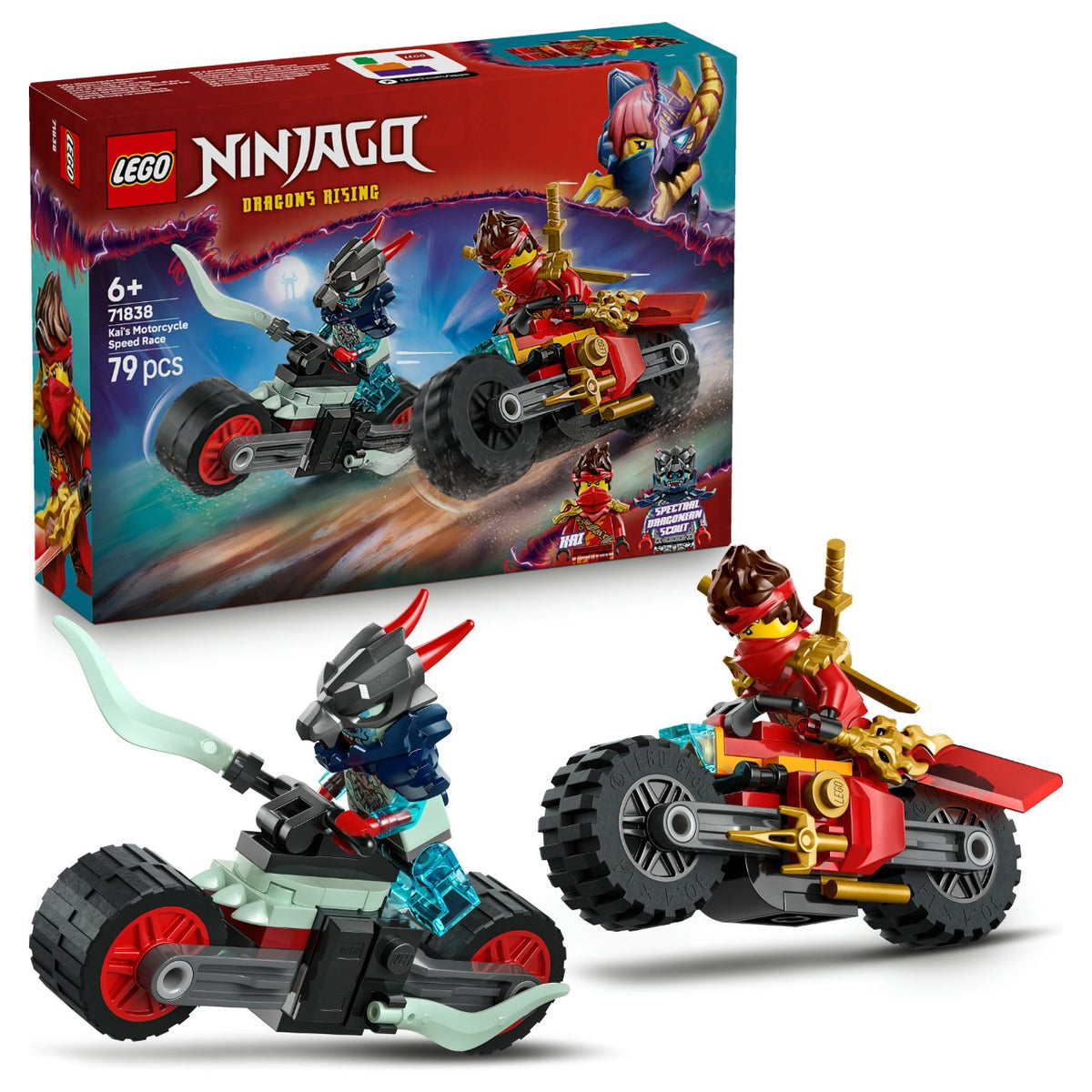 LEGO 71838 Ninjago Kais Motorradrennen