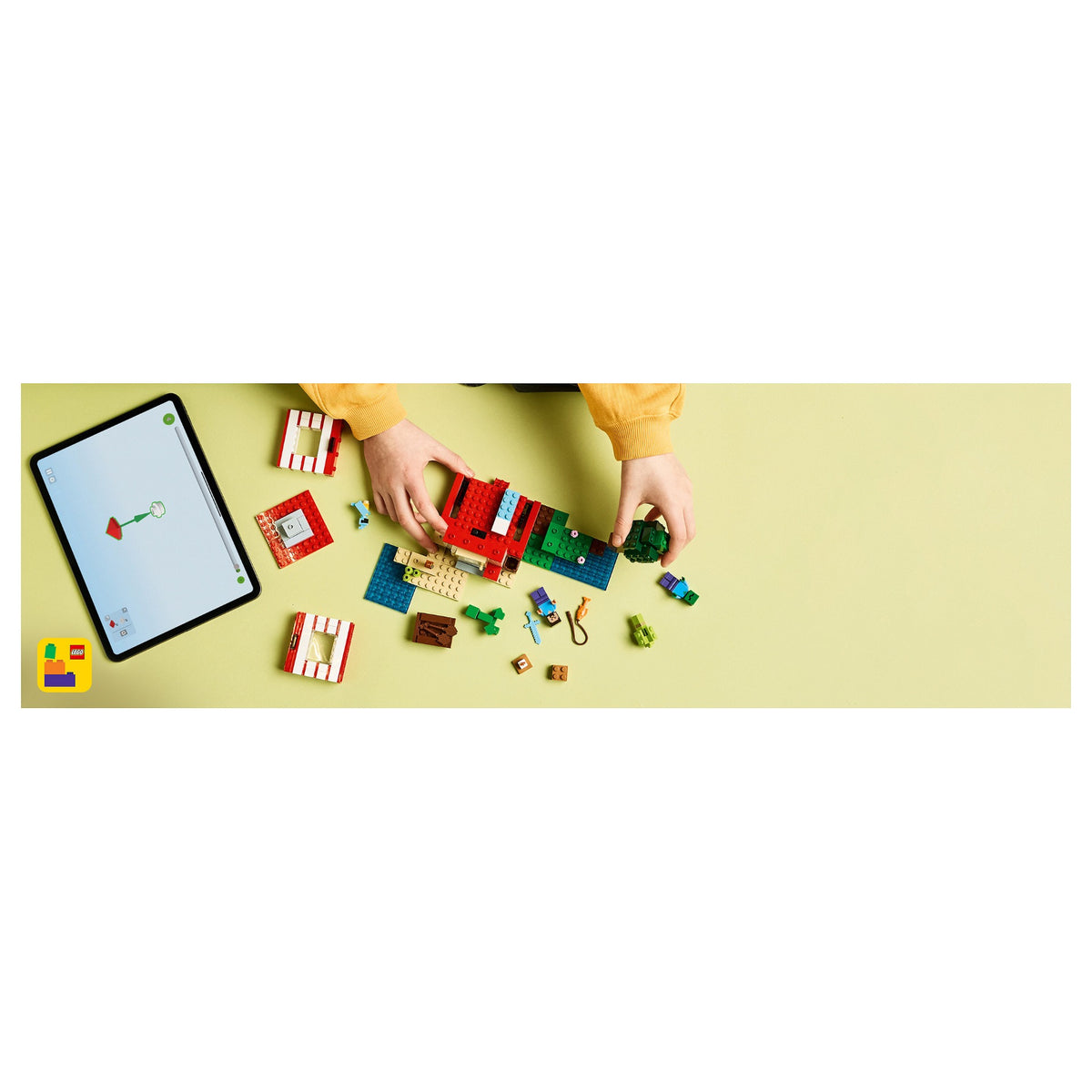 LEGO 21275 Minecraft Das TNT-Dschungelhaus