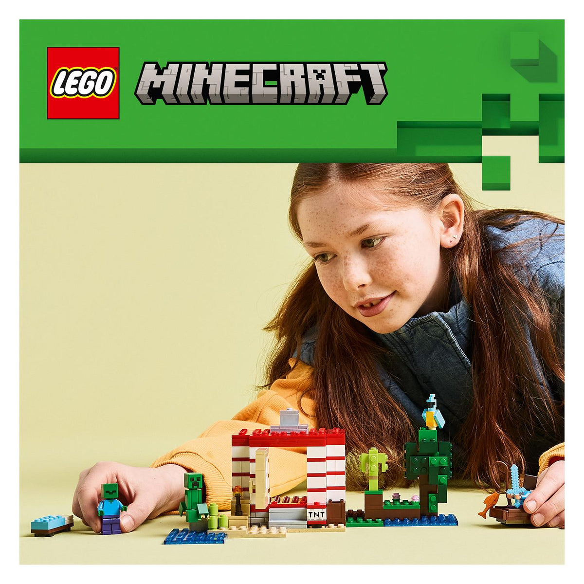 LEGO 21275 Minecraft Das TNT-Dschungelhaus