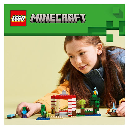 LEGO 21275 Minecraft Das TNT-Dschungelhaus
