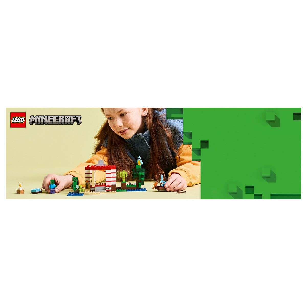 LEGO 21275 Minecraft Das TNT-Dschungelhaus