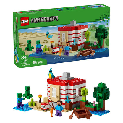 LEGO 21275 Minecraft Das TNT-Dschungelhaus