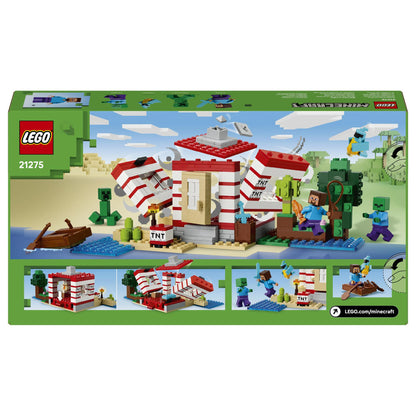 LEGO 21275 Minecraft Das TNT-Dschungelhaus