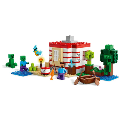 LEGO 21275 Minecraft Das TNT-Dschungelhaus