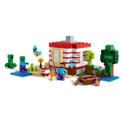 LEGO 21275 Minecraft Das TNT-Dschungelhaus