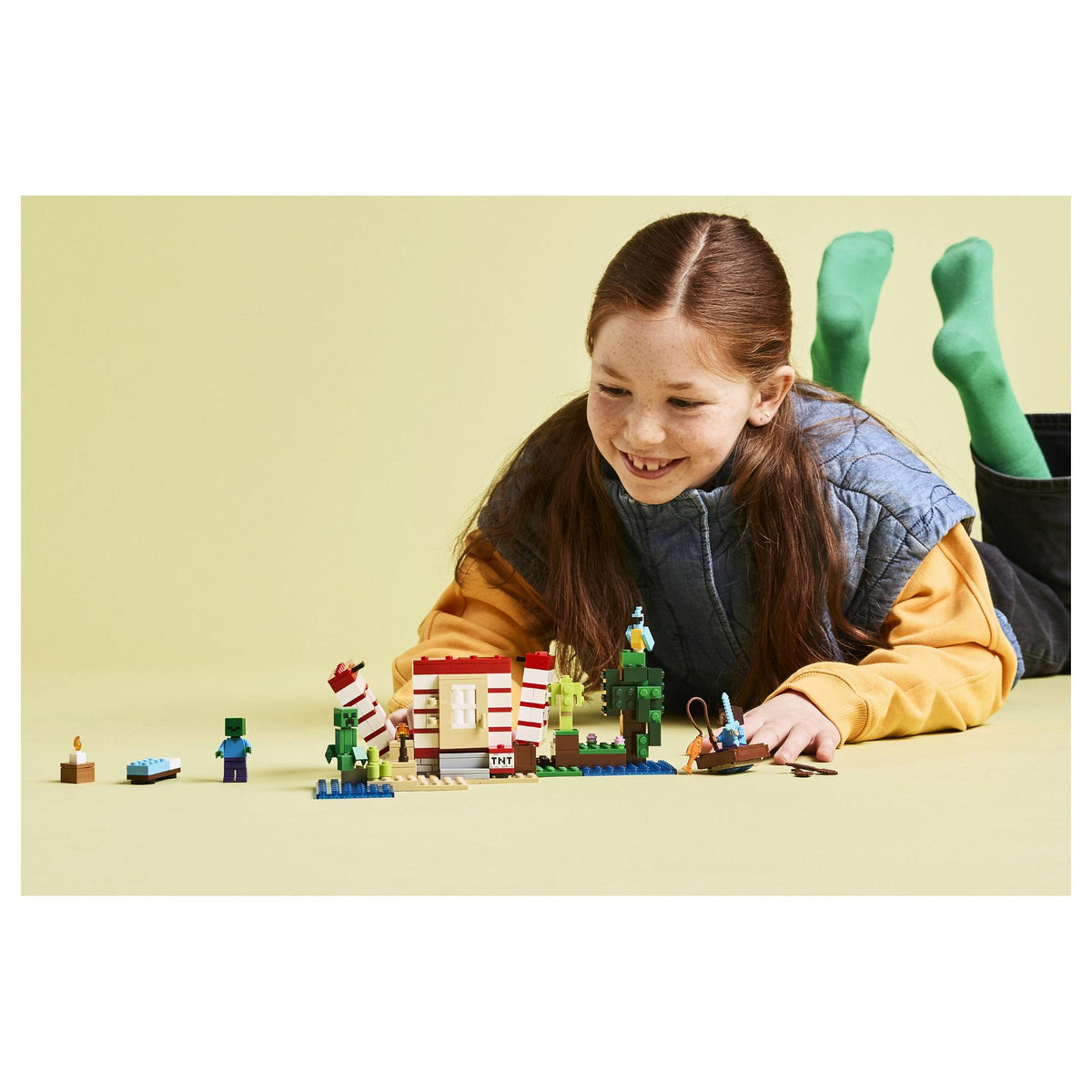 LEGO 21275 Minecraft Das TNT-Dschungelhaus