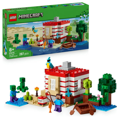 LEGO 21275 Minecraft Das TNT-Dschungelhaus