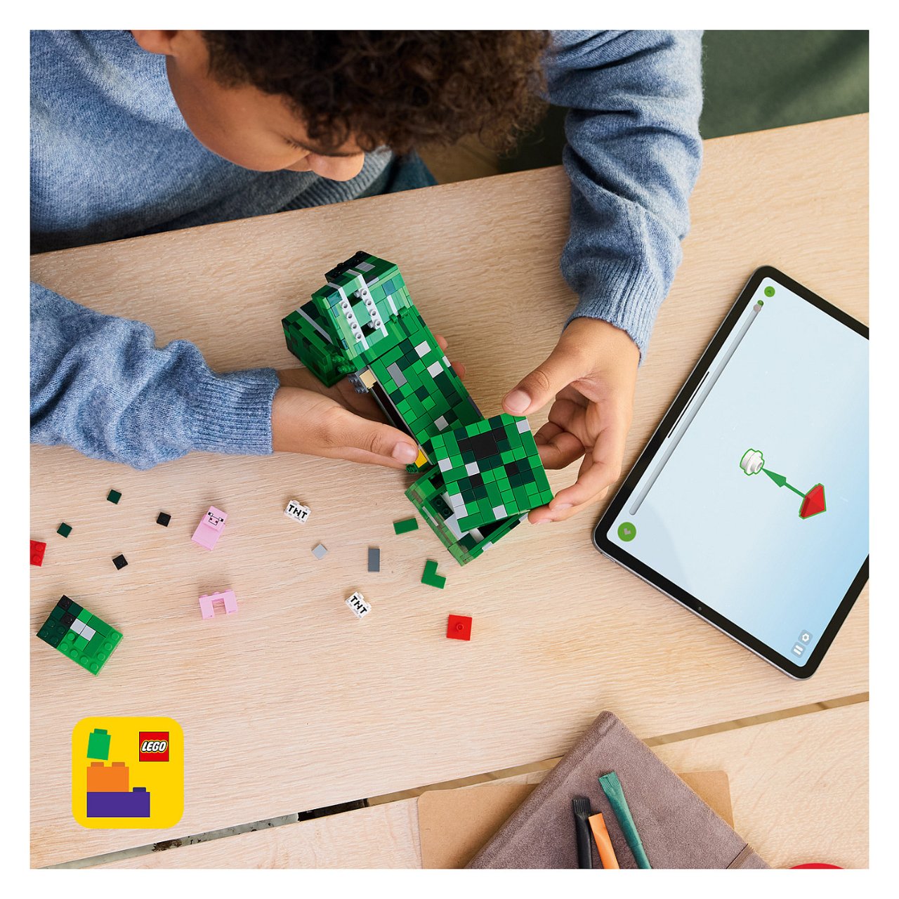 LEGO 21276 Minecraft Der Creeper