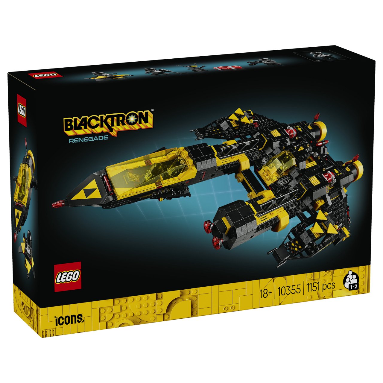LEGO Icons 10355 Blacktron Renegade
