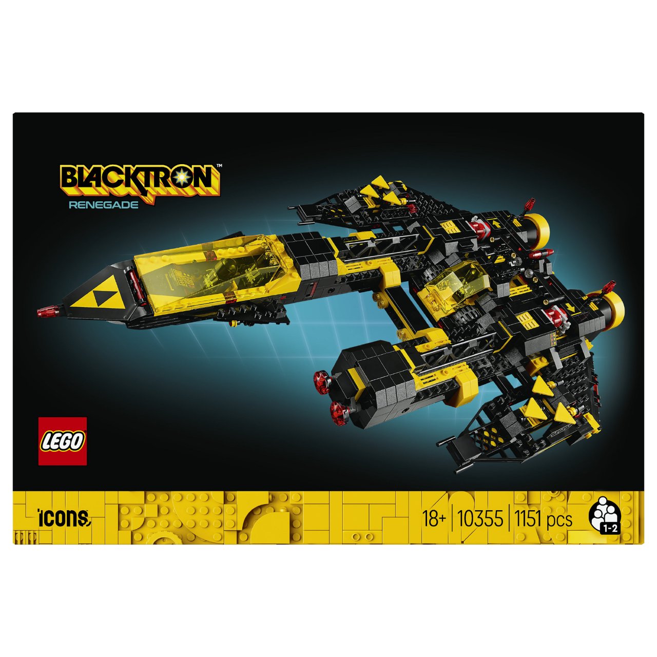 LEGO Icons 10355 Blacktron Renegade
