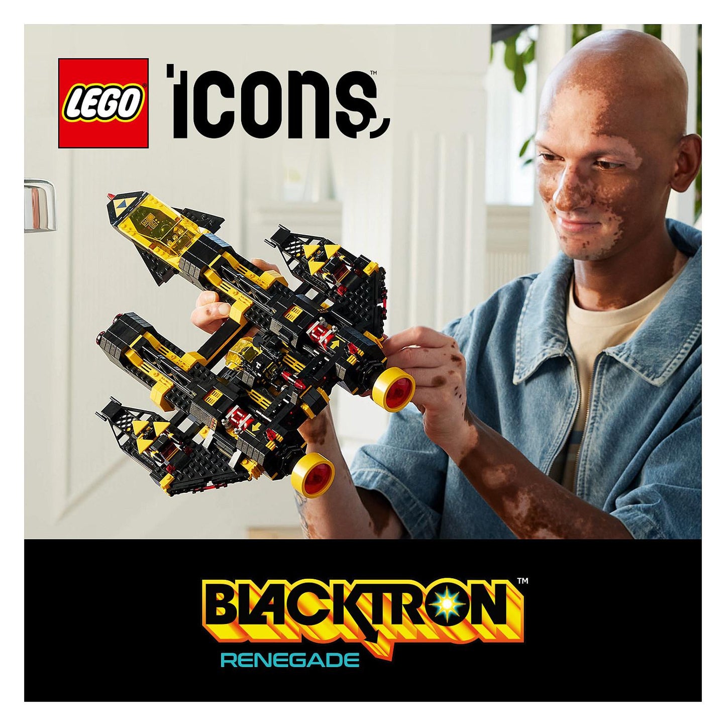 LEGO Icons 10355 Blacktron Renegade