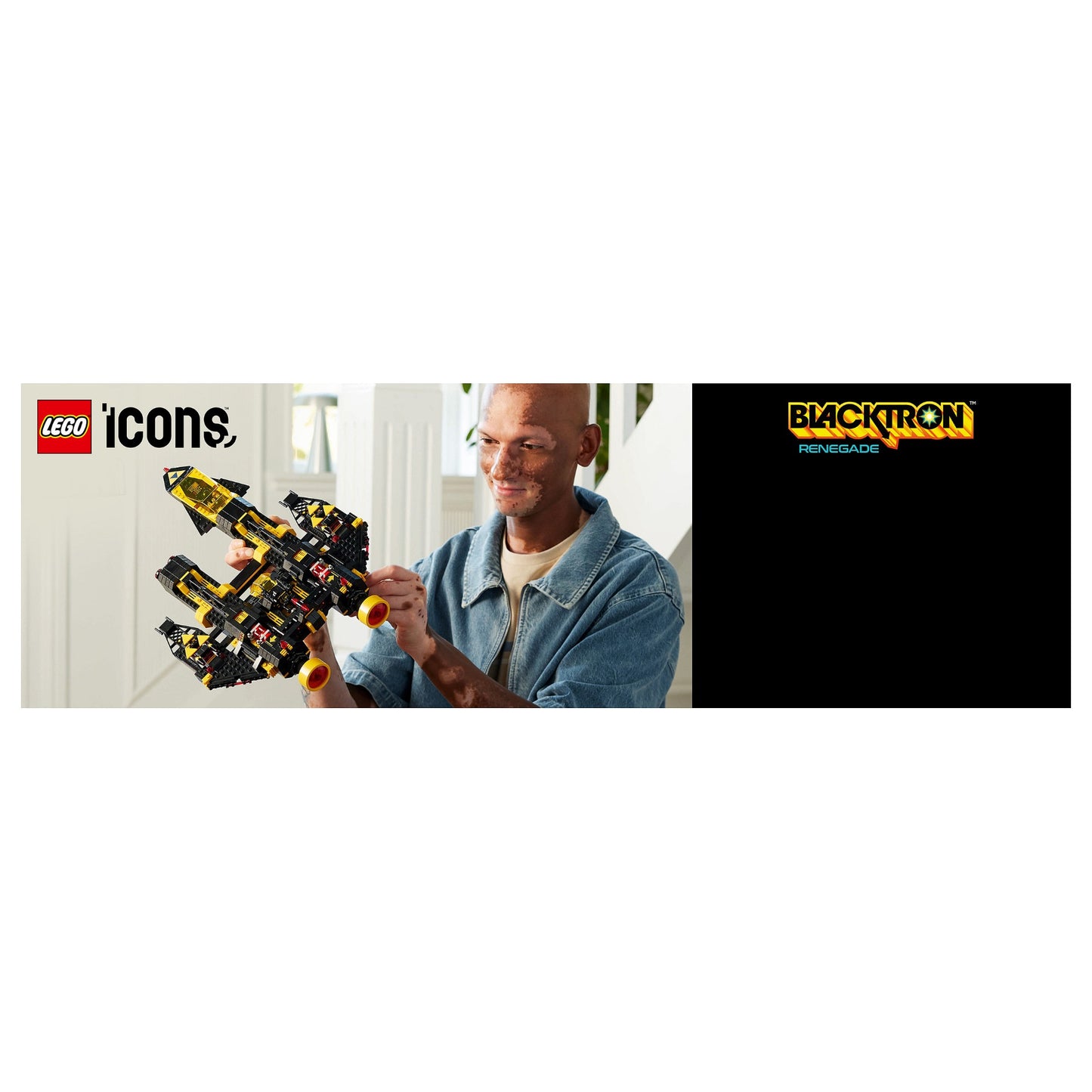 LEGO Icons 10355 Blacktron Renegade