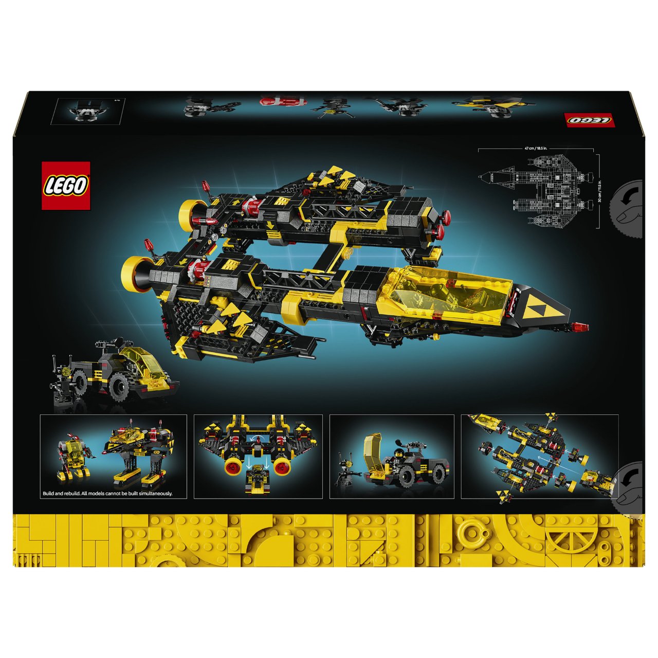 LEGO Icons 10355 Blacktron Renegade