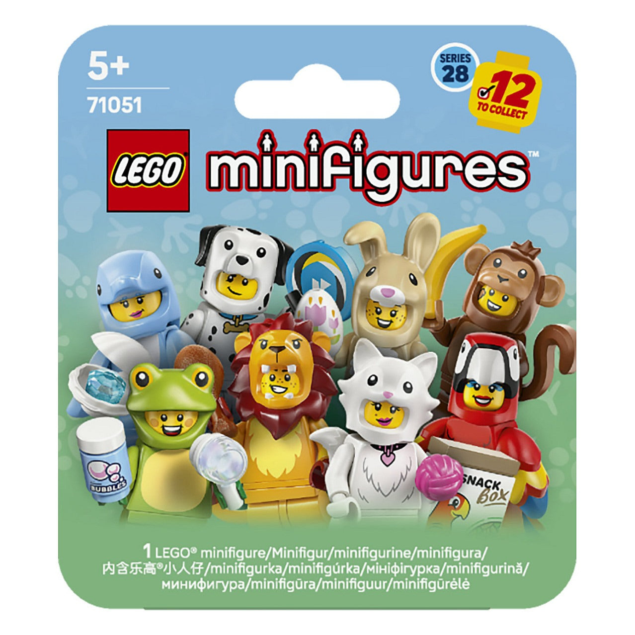 LEGO Minifiguren 71051 Tiere Serie 28