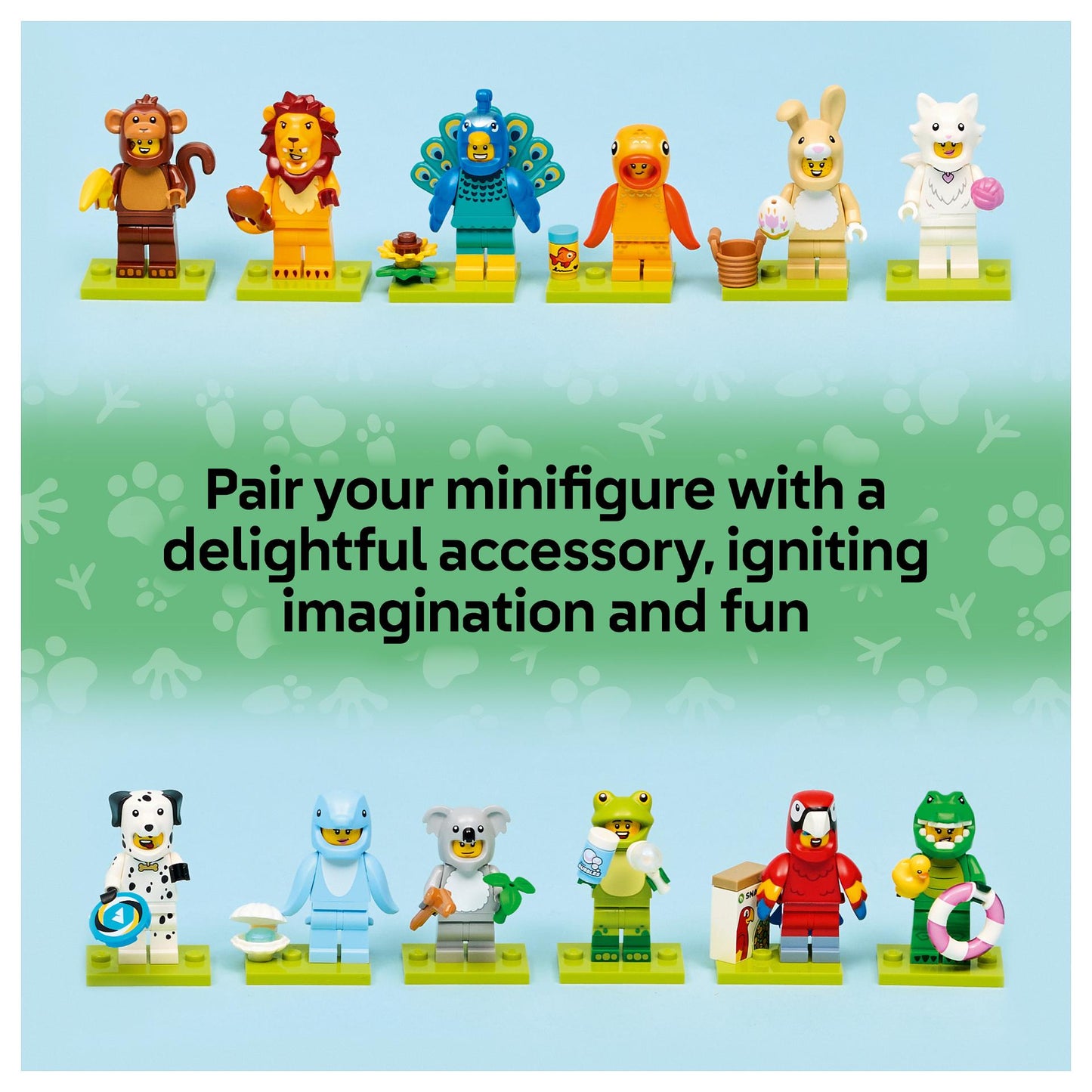 LEGO Minifiguren 71051 Tiere Serie 28