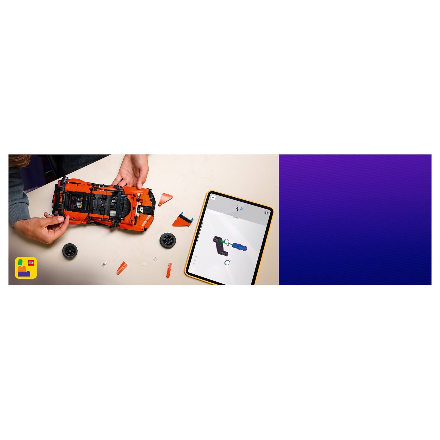 LEGO Technic 42222 Bugatti Chiron Pur Sport Hypercar