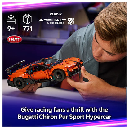 LEGO Technic 42222 Bugatti Chiron Pur Sport Hypercar