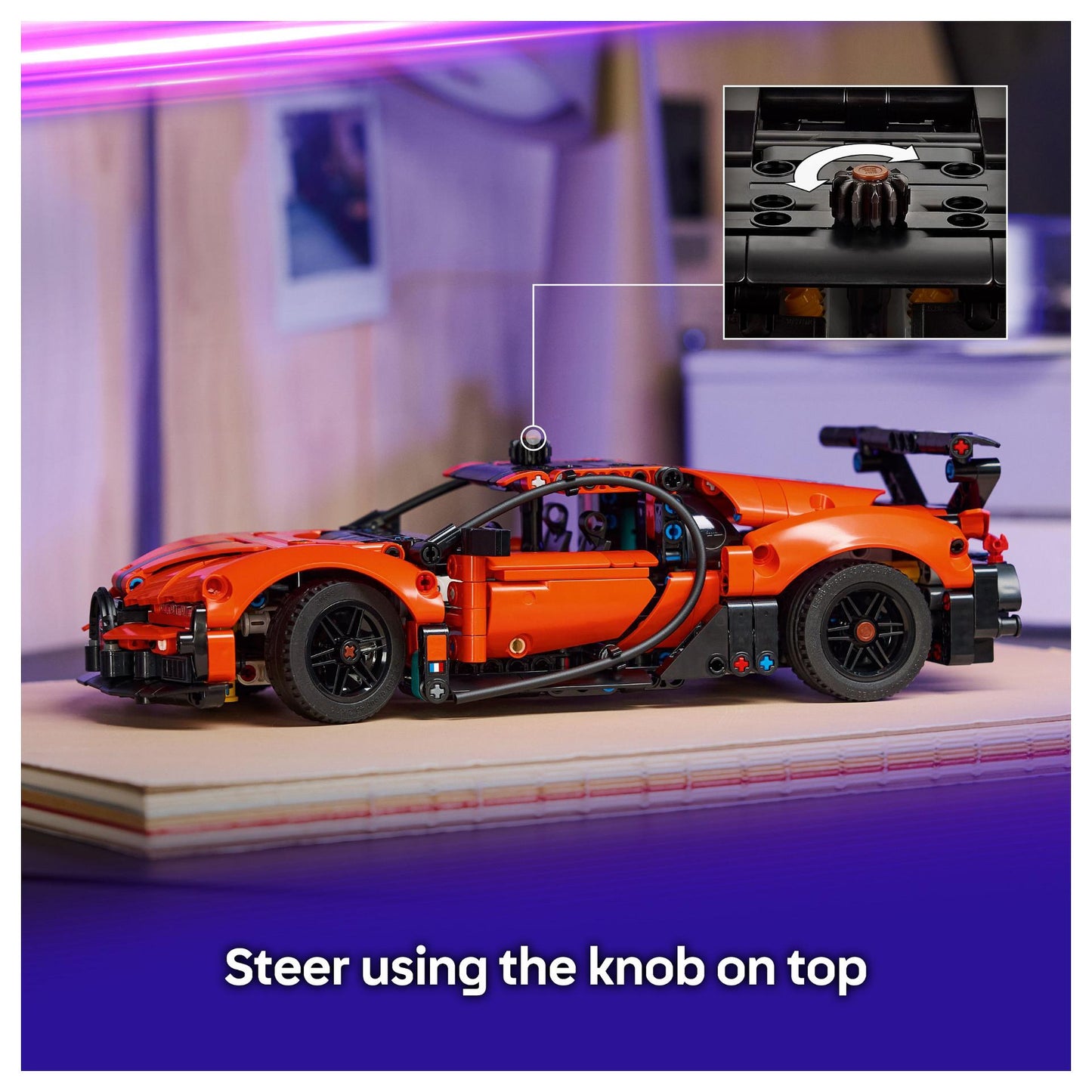 LEGO Technic 42222 Bugatti Chiron Pur Sport Hypercar
