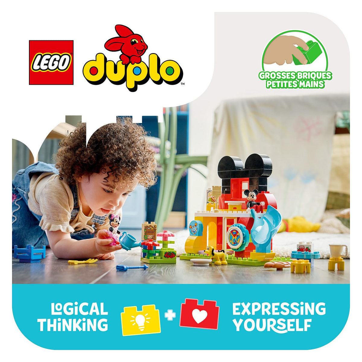 LEGO 10465 DUPLO Micky Maus Wunderhaus mit Minnie und Pluto