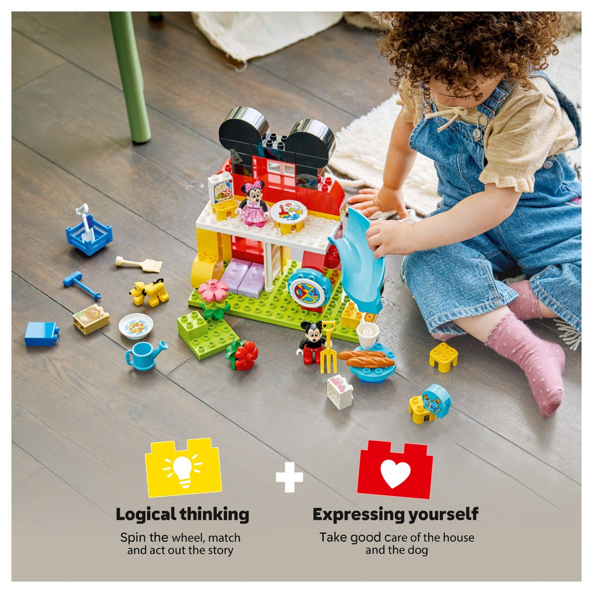 LEGO 10465 DUPLO Micky Maus Wunderhaus mit Minnie und Pluto
