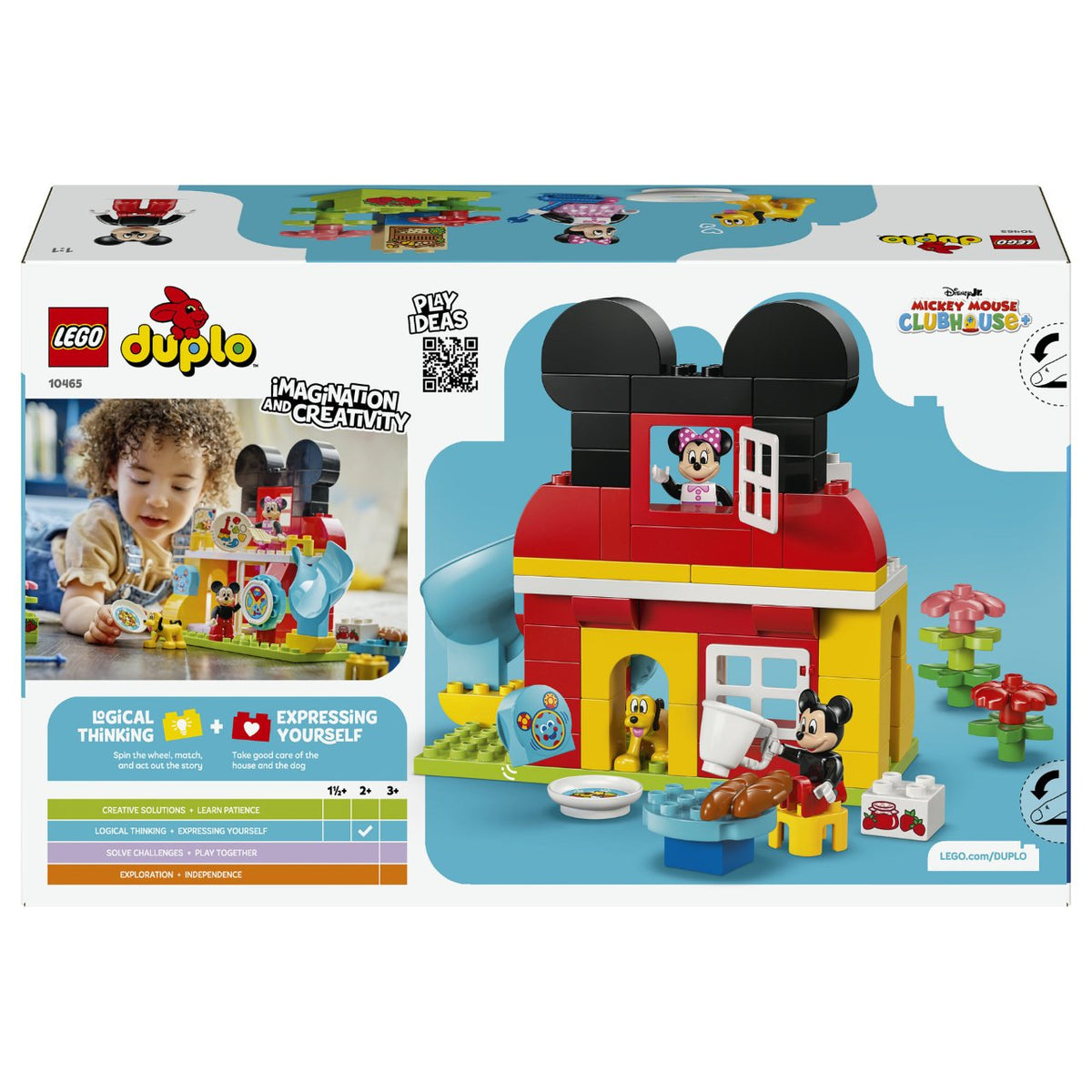 LEGO 10465 DUPLO Micky Maus Wunderhaus mit Minnie und Pluto