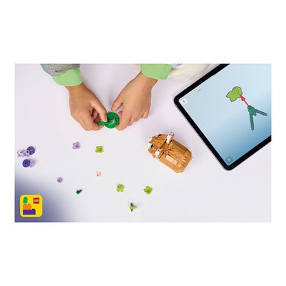 LEGO 31376 Creator 3-in-1 Niedlicher Hamster mit Blume