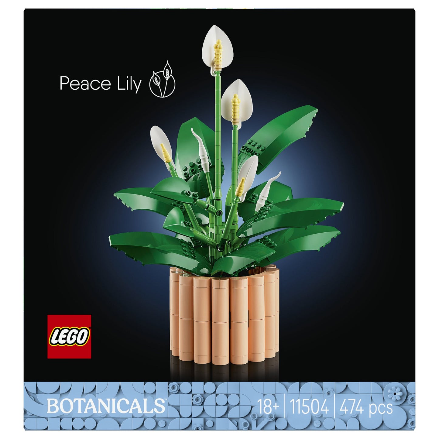 LEGO 11504 Botanicals Friedenslilie