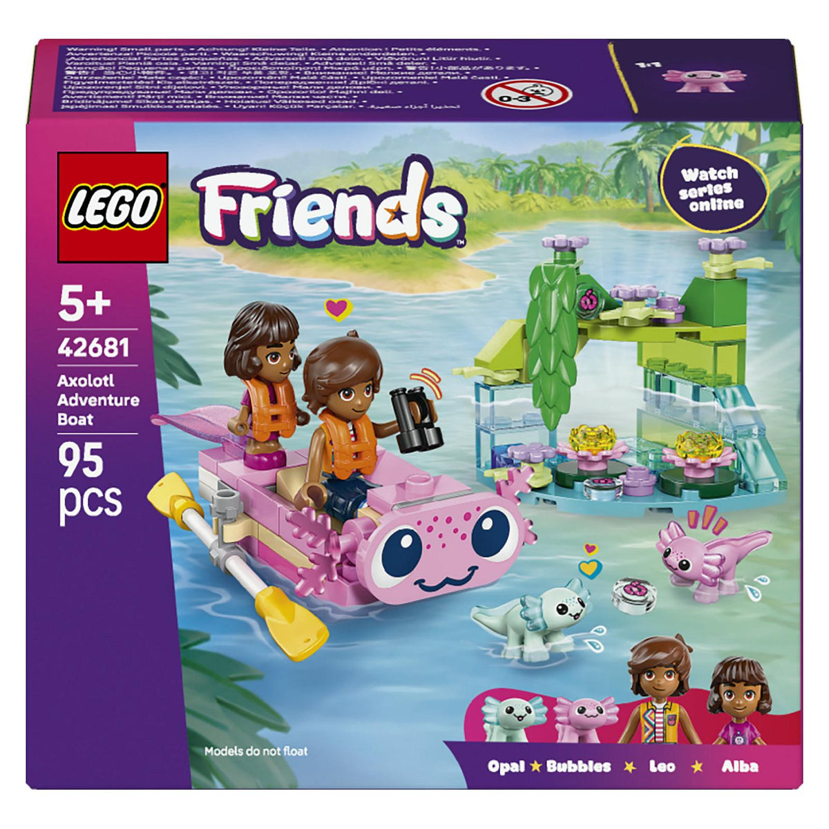 LEGO 42681 Friends Axolotl-Abenteuerboot
