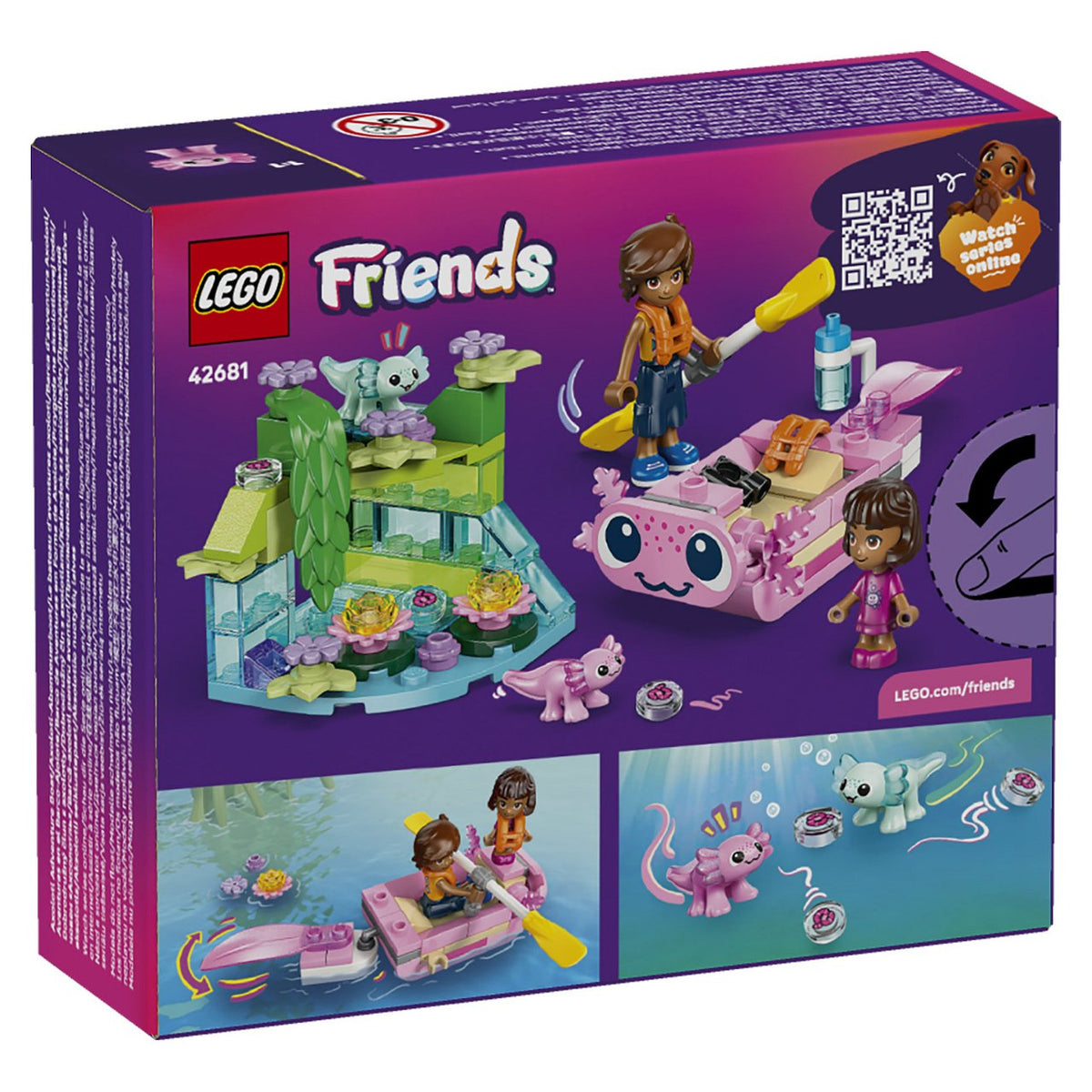 LEGO 42681 Friends Axolotl-Abenteuerboot