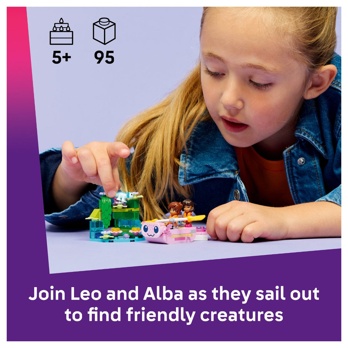 LEGO 42681 Friends Axolotl-Abenteuerboot