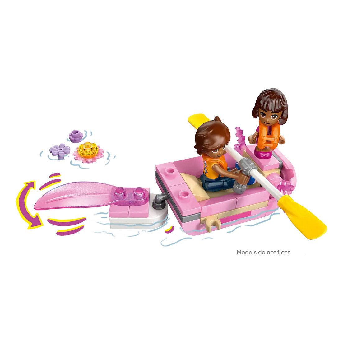 LEGO 42681 Friends Axolotl-Abenteuerboot