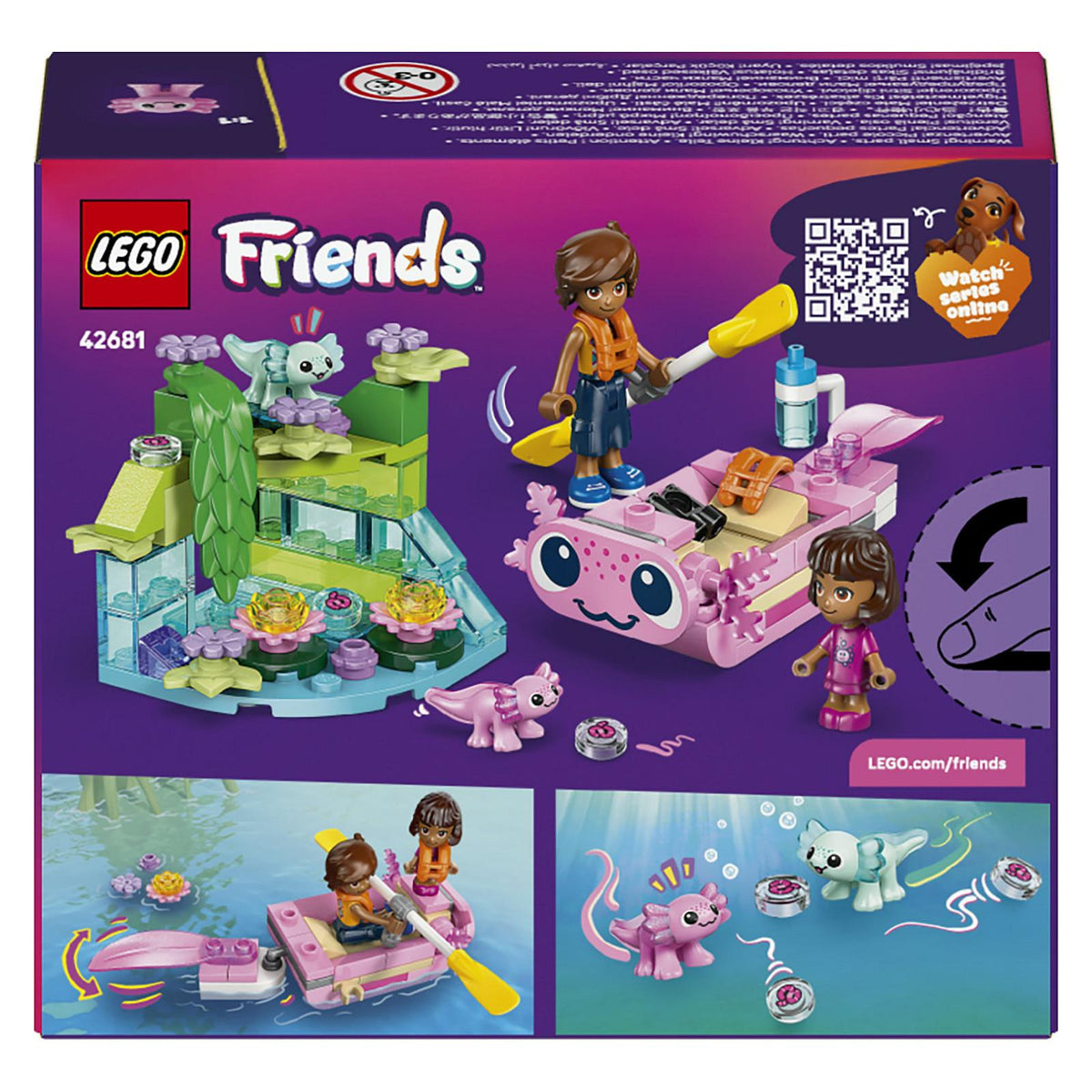 LEGO 42681 Friends Axolotl-Abenteuerboot