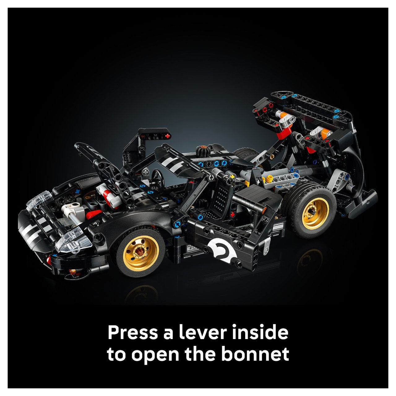 LEGO 42223 Technic 1966 Ford GT40 MKII Rennwagen