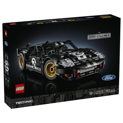LEGO 42223 Technic 1966 Ford GT40 MKII Rennwagen
