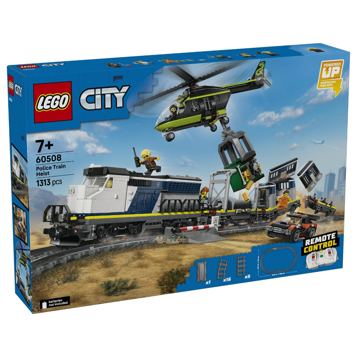 LEGO 60508 City berfall auf den Polizeizug