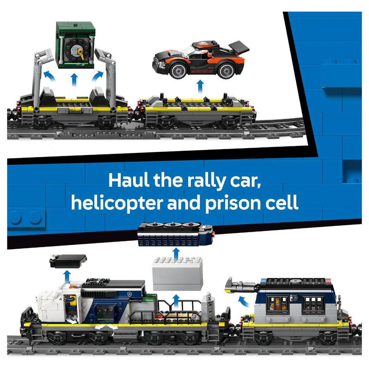 LEGO 60508 City berfall auf den Polizeizug
