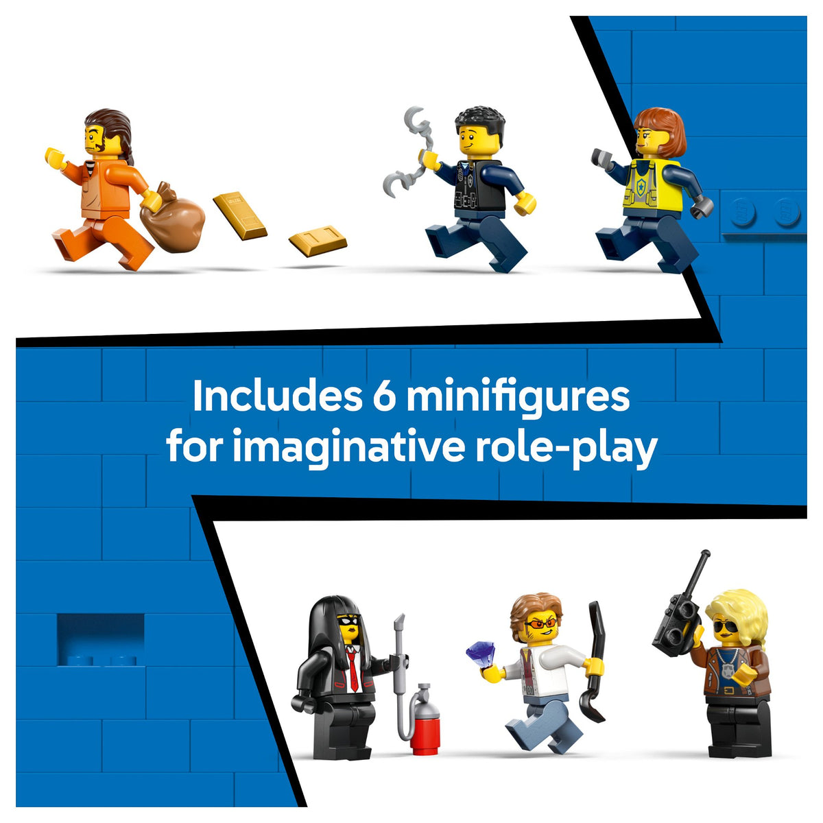 LEGO 60508 City berfall auf den Polizeizug