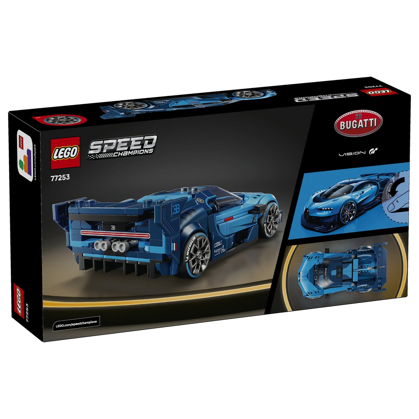 LEGO 77253 Speed Champions Bugatti Vision GT Hypersportwagen